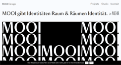 Desktop Screenshot of mooi-design.com